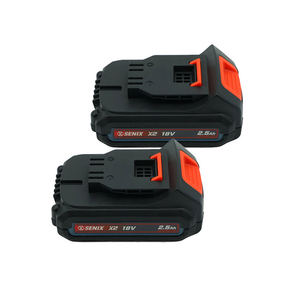 X2 18V 2.5Ah Battery Twin Pack