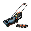 2X2 36V 38cm Lawn Mower 4.0Ah Kit - Senix