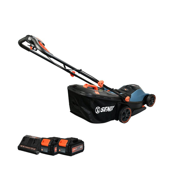 2X2 36V 38cm Lawn Mower 4.0Ah Kit - Senix