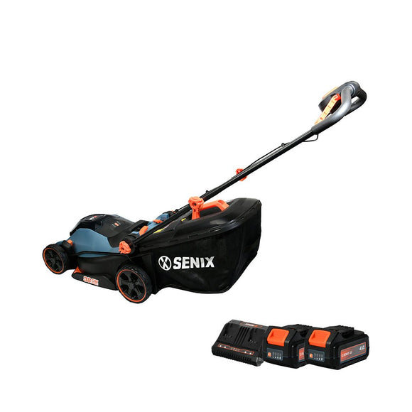 2X2 36V 38cm Lawn Mower 4.0Ah Kit - Senix