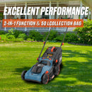 2X2 36V 43cm Lawn Mower 4.0Ah Kit - Senix