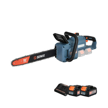 2X2 36V Rear Handle Chainsaw 4.0Ah Kit - Senix