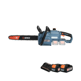 2X2 36V Rear Handle Chainsaw 4.0Ah Kit - Senix