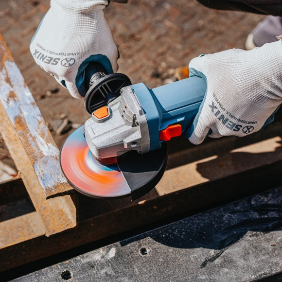 AC Corded 1010W 125mm Angle Grinder Kit - Senix NZ