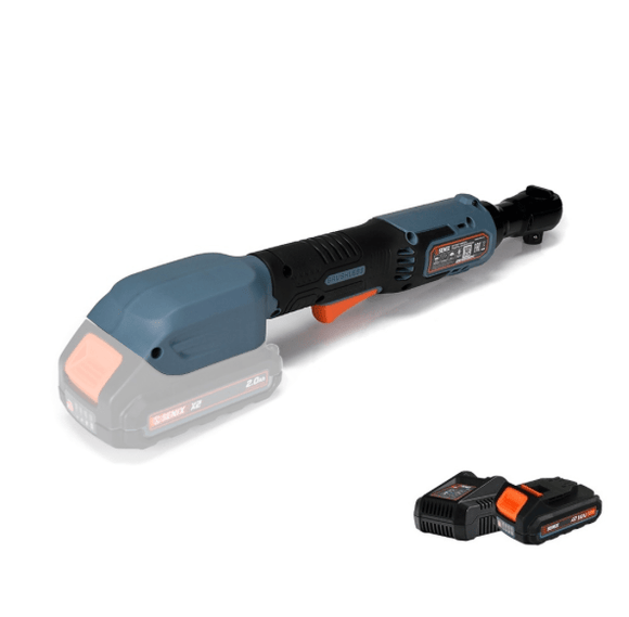 X2 18V 1/2" 75Nm Ratchet 2.0Ah Kit - Senix