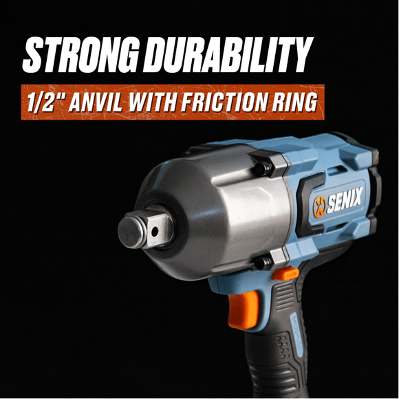 X2 18V 1/2" High Torque Impact Wrench SKIN - Senix