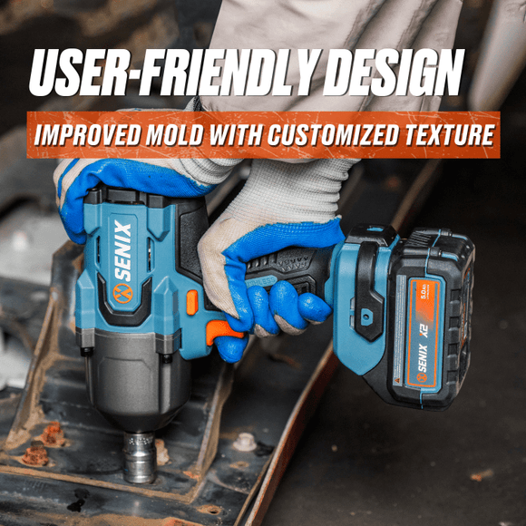 X2 18V 1/2" High Torque Impact Wrench SKIN - Senix