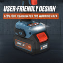 X2 18V 1/2" Mid Torque Impact Wrench SKIN - Senix