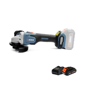 X2 18V 125mm Angle Grinder 2.0Ah Kit - Senix
