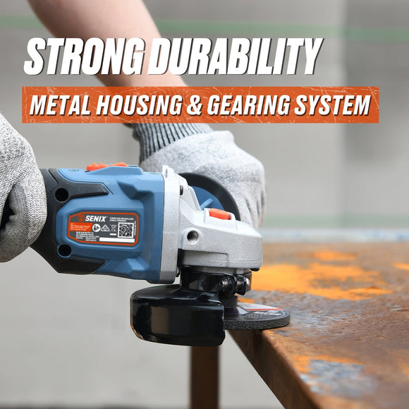 X2 18V 125mm Angle Grinder 2.0Ah Kit - Senix