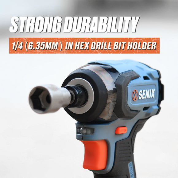 X2 18V 180Nm Impact Driver 2.0Ah Kit - Senix