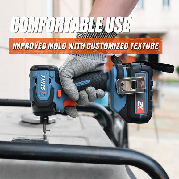 X2 18V 180Nm Impact Driver 2.0Ah Kit - Senix