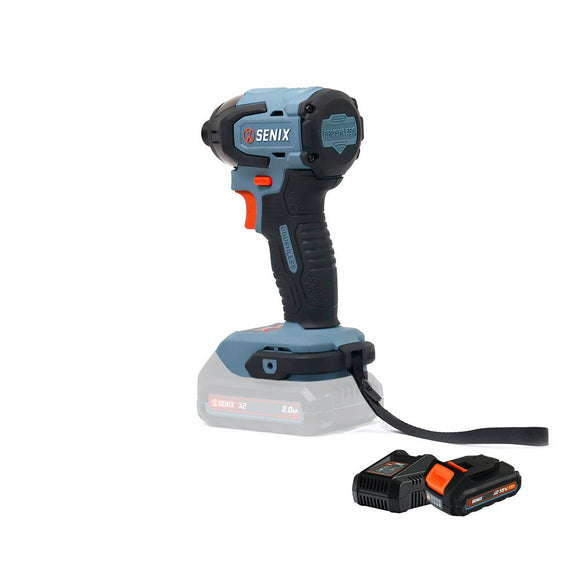 X2 18V 180Nm Impact Driver 2.0Ah Kit - Senix
