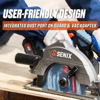 X2 18V 185mm Circular Saw SKIN - Senix