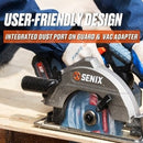X2 18V 185mm Circular Saw SKIN - Senix