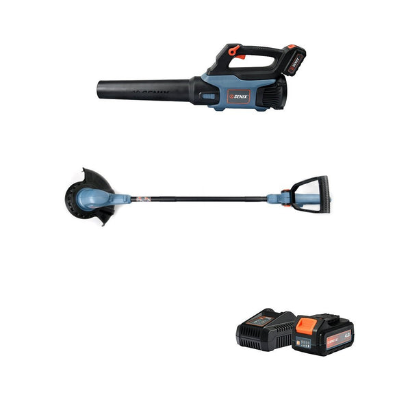 X2 18V 2 Piece B&T Power Garden 4.0Ah Combo Kit - Senix