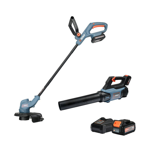 X2 18V 2 Piece B&T Power Garden 4.0Ah Combo Kit - Senix