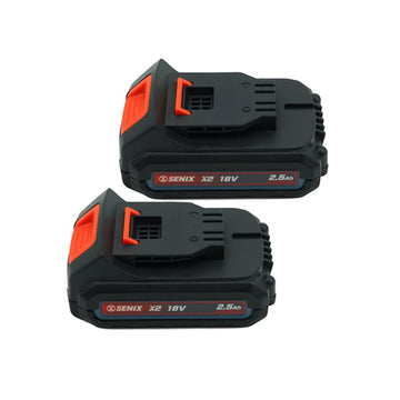 X2 18V 2.5Ah Battery Twin Pack - Senix