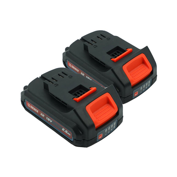 X2 18V 2.5Ah Battery Twin Pack - Senix