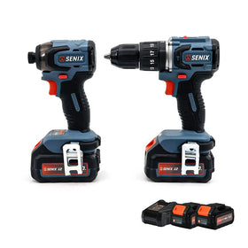 X2 18V 2pc Drill Driver Combo - Senix