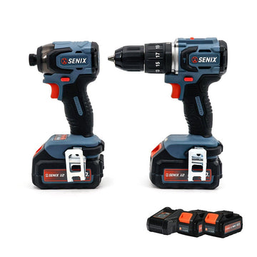 X2 18V 2pc Drill Driver Combo - Senix