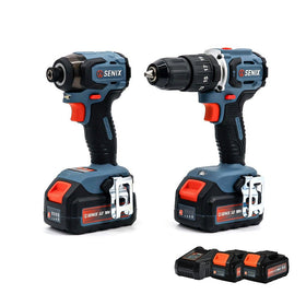 X2 18V 2pc Drill Driver Combo - Senix