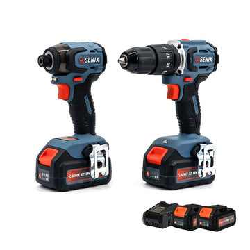 X2 18V 2pc Drill Driver Combo - Senix