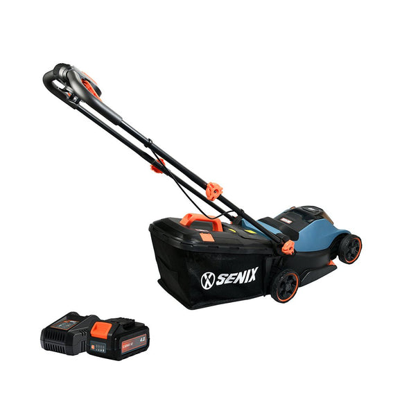 X2 18V 32cm Lawn Mower 4.0Ah Kit - Senix