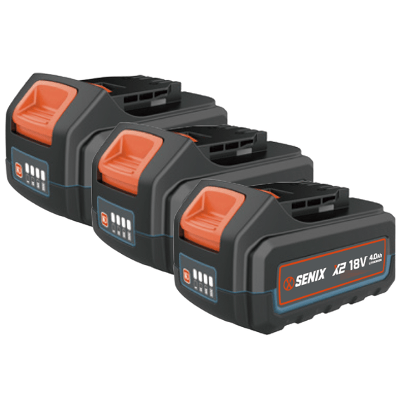 X2 18V 4.0Ah Battery Triple Pack - Senix