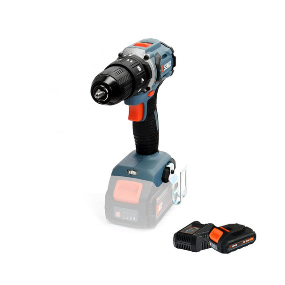 X2 18V 60Nm Hammer Drill 4.0Ah Kit - Senix