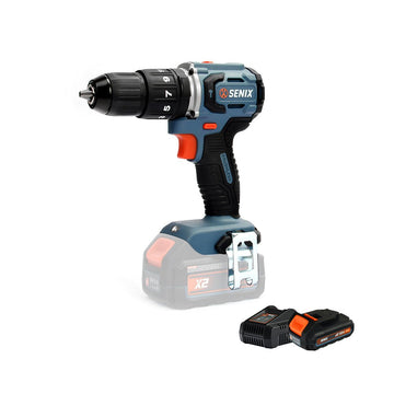 X2 18V 60Nm Hammer Drill 4.0Ah Kit - Senix