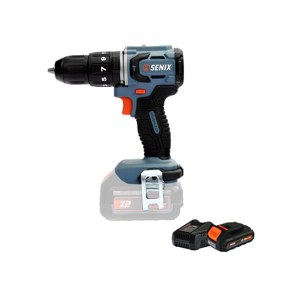 X2 18V 60Nm Hammer Drill 4.0Ah Kit - Senix