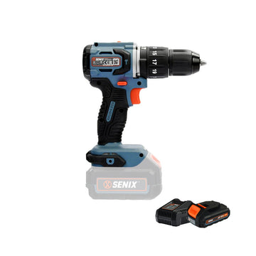 X2 18V 60Nm Hammer Drill 4.0Ah Kit - Senix