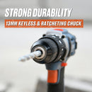 X2 18V 60Nm Hammer Drill SKIN - Senix