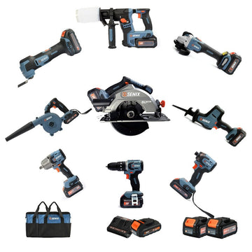 X2 18V 9pc Power Combo - Senix