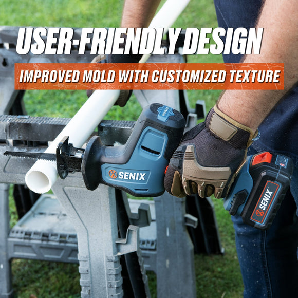 X2 18V One-Handed Reciprocating Saw 2.0Ah Kit - Senix