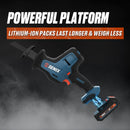 X2 18V One-Handed Reciprocating Saw 2.0Ah Kit - Senix