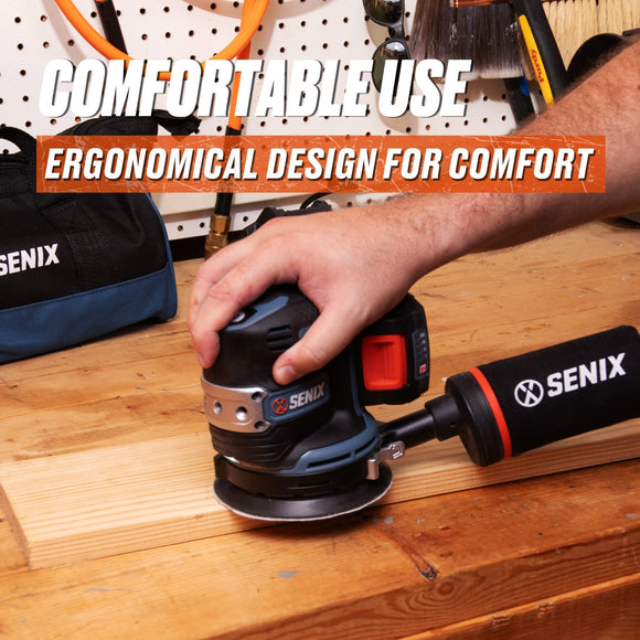 X2 18V Random Orbital Sander SKIN - Senix