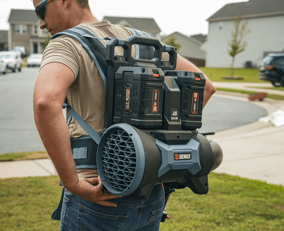 X6 60V 1614m³/hr Backpack Blower SKIN - Senix