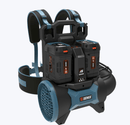X6 60V 1614m³/hr Backpack Blower SKIN - Senix