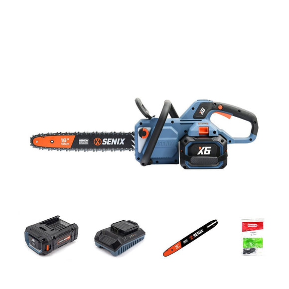X6 60V Chainsaw 4.0Ah Kit - Senix